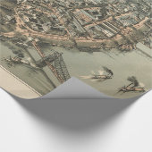  Pictorial Map of Pittsburgh (1902) Cadeaupapier (Hoek)