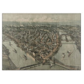  Pictorial Map of Pittsburgh (1902) Snijplank (Voorkant)