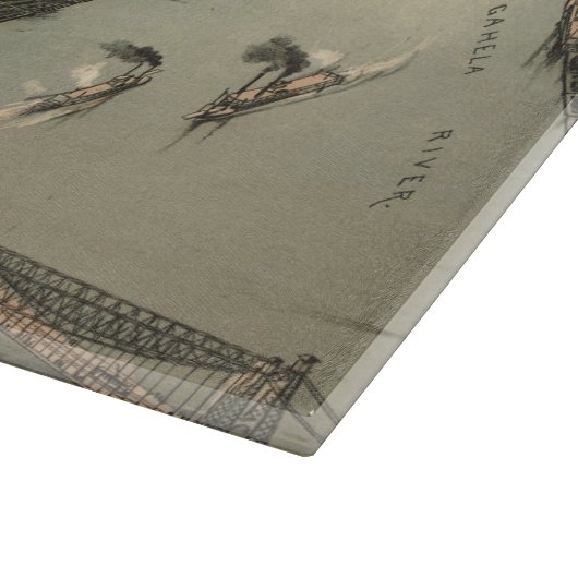  Pictorial Map of Pittsburgh (1902) Snijplank (Hoek)