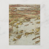  Pictorial Map of Portland Maine (1906) Briefkaart (Voorkant)