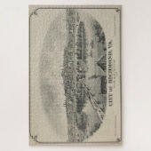  Pictorial Map of Richmond VA (1876) Legpuzzel (Verticaal)