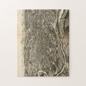  Pictorial Map of Roanoke Virginia (1891) Legpuzzel (Verticaal)