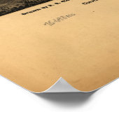  Pictorial Map of San Diego (1876) Poster (Hoek)