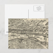  Pictorial Map of San Pedro (1902) Briefkaart (Voorkant / Achterkant)