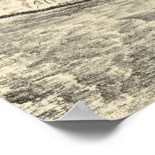  Pictorial Map of San Pedro (1902) Poster (Hoek)