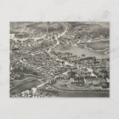  Pictorial Map of Sandwich MA (1884) Briefkaart (Voorkant)