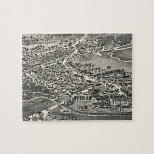 Pictorial Map of Sandwich MA (1884) Legpuzzel (Horizontaal)