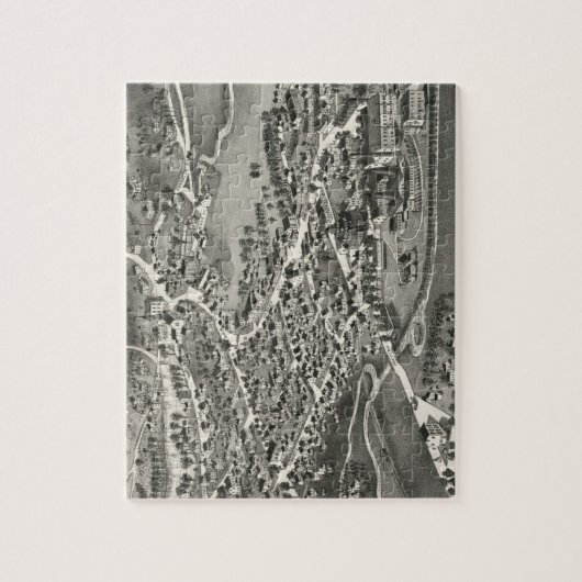  Pictorial Map of Sandwich MA (1884) Legpuzzel (Verticaal)