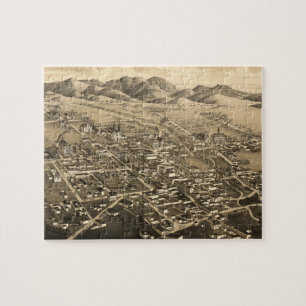  Pictorial Map of Santa Fe (1882) Legpuzzel