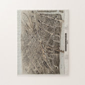 Pictorial Map of Schenectady NY (1875) Legpuzzel (Verticaal)