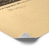  Pictorial Map of Seattle (1884) Poster (Hoek)