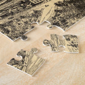  Pictorial Map of Southern Milwaukee (1906) Legpuzzel (Zijkant)