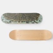 Pictorial Map of St. Louis (1896) Persoonlijk Skateboard (Horizontaal)