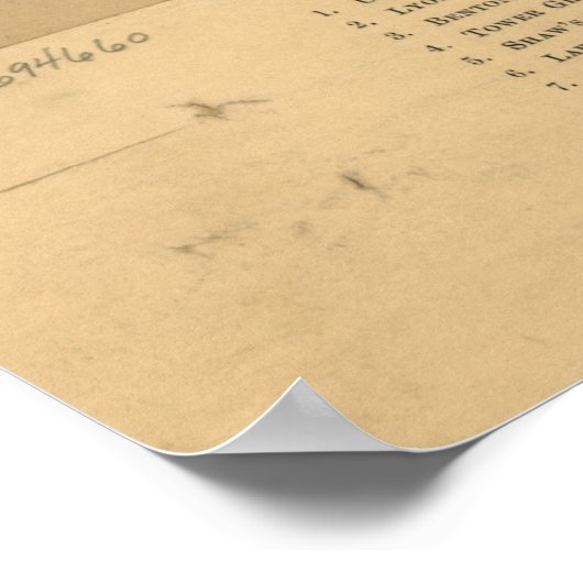 Pictorial Map of St. Louis MO (1892) Poster (Hoek)