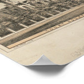  Pictorial Map of St. Thomas Ontario (1875) Poster (Hoek)