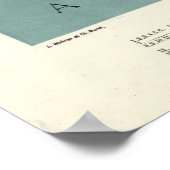 Pictorial Map of the Panama Canal (1881) Poster (Hoek)