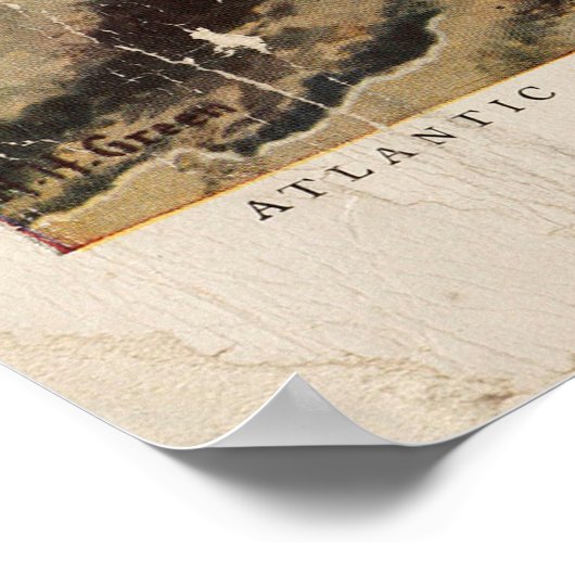  Pictorial Map of the Panama Canal (1912) Poster (Hoek)