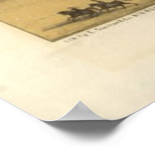  Pictorial Map of Washington D.C. (1871) Poster (Hoek)