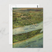  Pictorial Map of West Palm Beach (1915) Briefkaart (Voorkant / Achterkant)