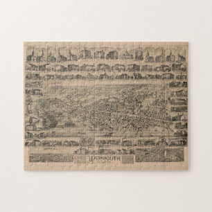  Pictorial Map of Yarmouth Nova Scotia (188 Legpuzzel