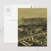  Pictorial Map van Altoona PA (1895) Briefkaart (Voorkant / Achterkant)