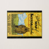 Pictorial Poster Kodiak Alaska Beer Puzzle Legpuzzel (Horizontaal)