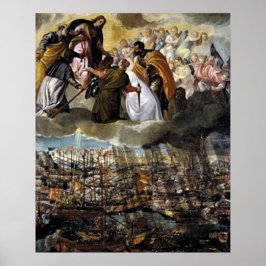 Pictura de Lepanto 1571 Poster (Voorkant)