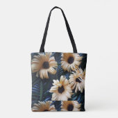 picture flower bag tote bag (Achterkant)