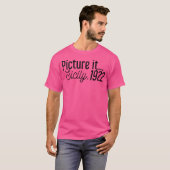Picture It Sicilië 1922 T-shirt (Voorkant volledig)
