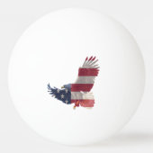 Picture of American flag with eagle  usa eagle   f Pingpongbal (Achterkant)