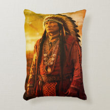Picture of Native American Indian Tribe Shoulder