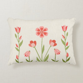 Picture Perfect Garden Floral – Sage & Blush Accent Kussen