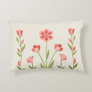 Picture Perfect Garden Floral  – Sage & Blush Accent Kussen