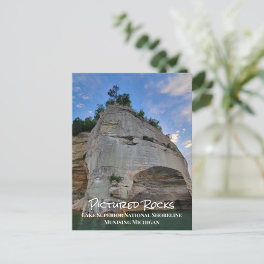 Pictured Rocks Lake Superior National Shoreline Briefkaart (Staand voorkant)