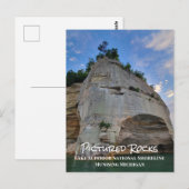 Pictured Rocks Lake Superior National Shoreline Briefkaart (Voorkant / Achterkant)