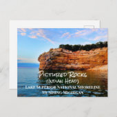 Pictured Rocks Lake Superior National Shoreline Briefkaart (Voorkant / Achterkant)