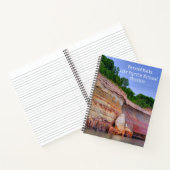 Pictured Rocks Lake Superior National Shoreline No Notitieboek (Binnen)