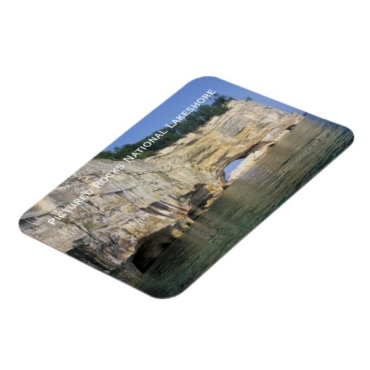 Pictured Rocks-magneet Magneet (Linkerzijde)