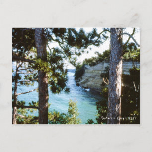 Pictured Rocks, Michigan Munising Lake Superior Briefkaart