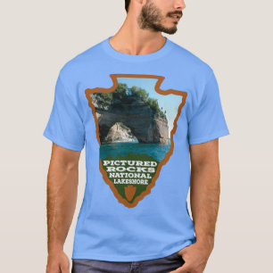 Pictured Rocks National Lakeshore arrowiad T-shirt