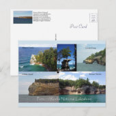 Pictured Rocks National Lakeshore Briefkaart (Voorkant / Achterkant)
