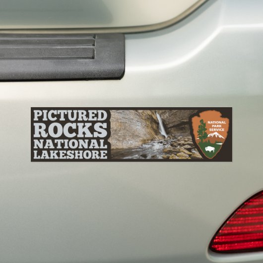 Pictured Rocks National Lakeshore Bumpersticker (Op auto)