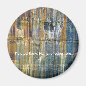 Pictured Rocks National Lakeshore Magneet (Voorkant)