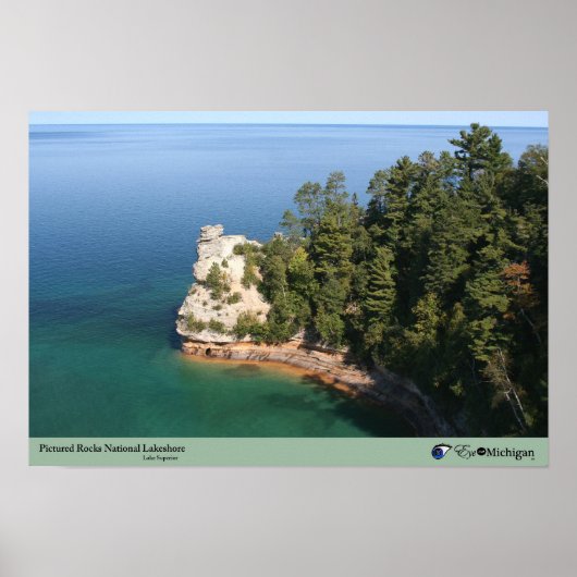 Pictured Rocks National Lakeshore Poster (Voorkant)