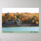 Pictured Rocks National Lakeshore Poster (Voorkant)