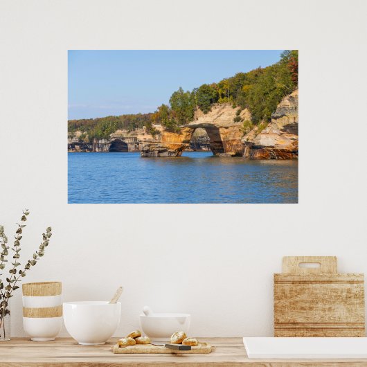 Pictured Rocks National Lakeshore Poster (Keuken)