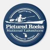 Pictured Rocks NLS (SK) Magneet (Voorkant)
