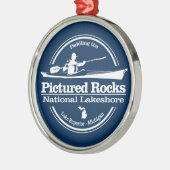 Pictured Rocks NLS (SK) Metalen Ornament (Links)
