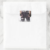 PICTUREPLANE - 'THE NEGATIVE SLAVE MIXTAPE' VIERKANTE STICKER (Tas)