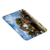 Pictureskast op een tropisch koraal magneet (Rechterzijde)